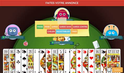 jeu de tarot|Jeu de tarot gratuit en ligne